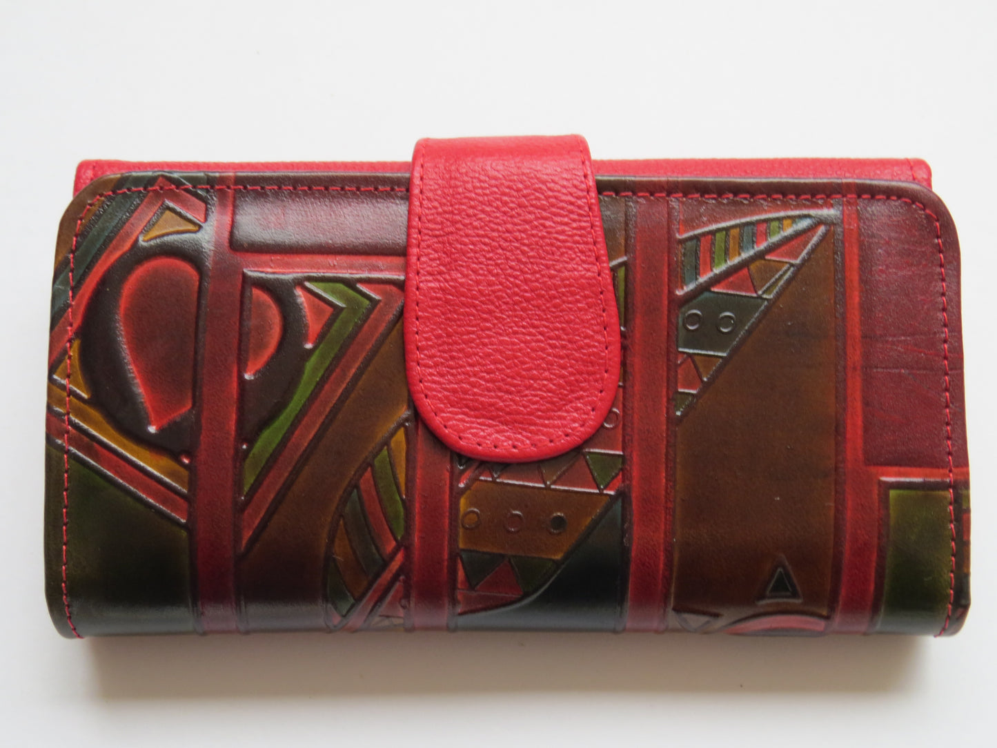 The Feather and The Heart- Women's Leather Wallet