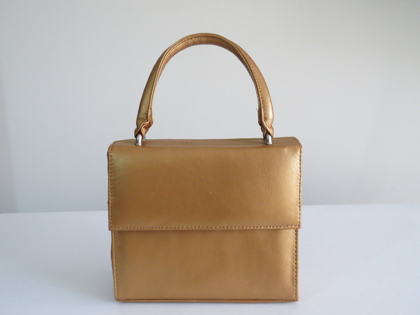 Gold Doll Leather Purse- Women's Purse