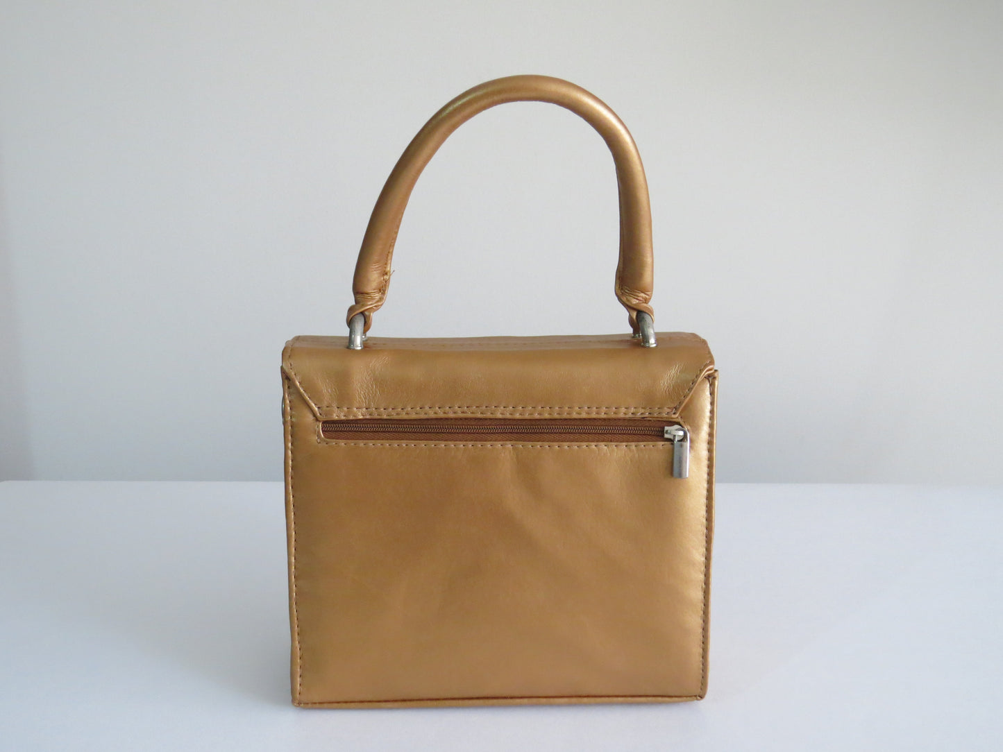 Gold Doll Leather Purse- Women's Purse